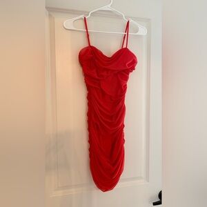 Aritzia Red Mini Dress